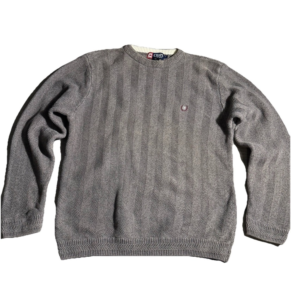 Chaps‎ Ralph Lauren Herringbone Knit Sweater (Men's M)